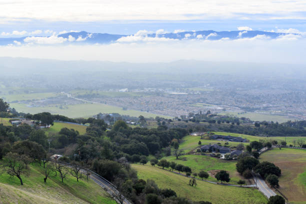 istock Silicon Valley Above The Fog And Under The Clouds. 888672828