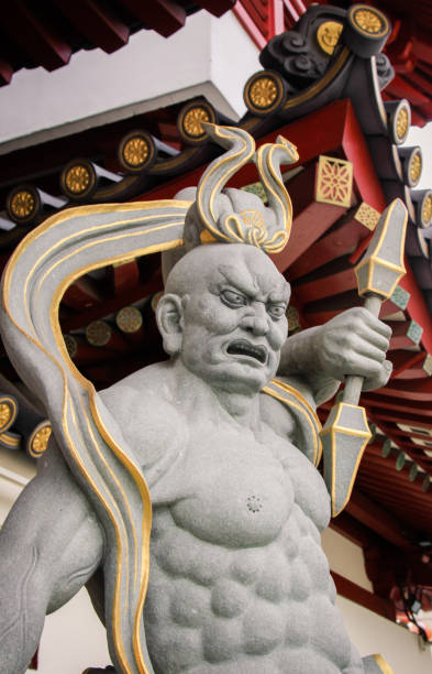 istock Asian Temple with Red Walls 888674994