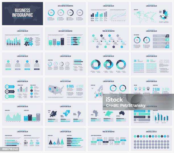 Vetores de Apresentação De Múltiplos Propósitos Vetor Modelo Infográfico e mais imagens de Infográfico