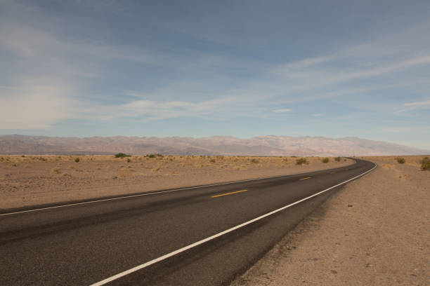 A road sign in Death Valley warning travelers of Caution Extreme Heat Danger
