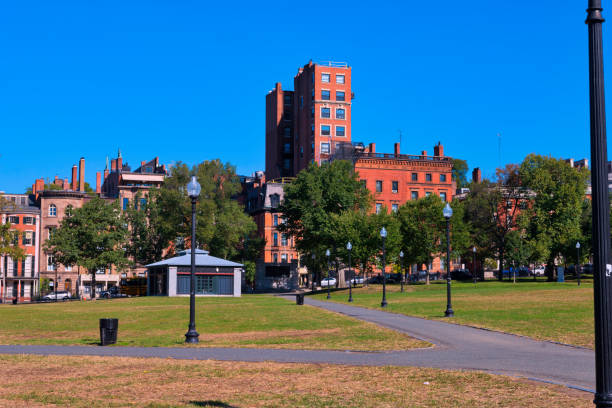 istock Boston USA Public Garden, 888763820