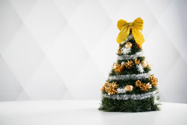 istock Christmas decoration. Bright background with bokeh lights 888771790