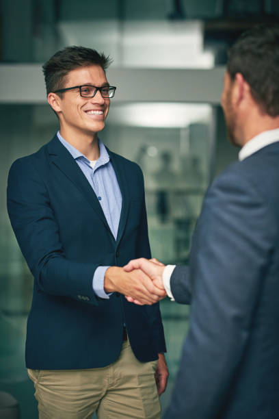 istock It's important to continually make new business contacts 888776314