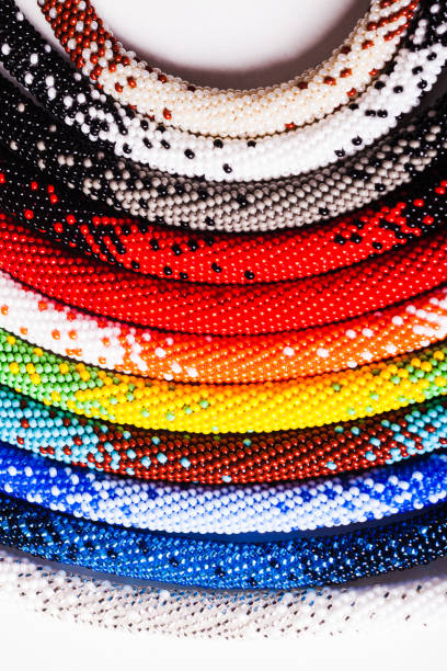 istock Beaded earrings - handmade jewelry 888792456