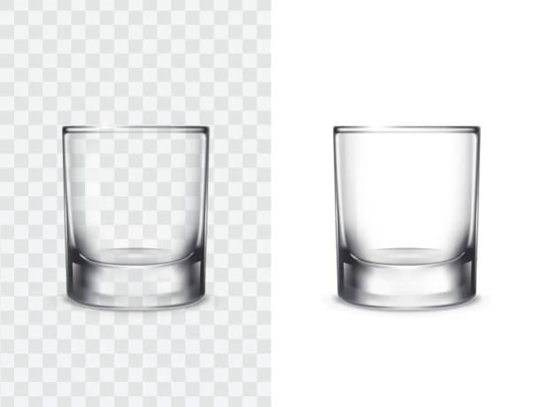 Tall Water Glass Cup Stock Illustration - Download Image Now - Alcohol -  Drink, Bar - Drink Establishment, Blank - iStock