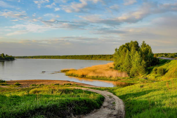 istock Spring evening on the banks of the river Neva. 888807334