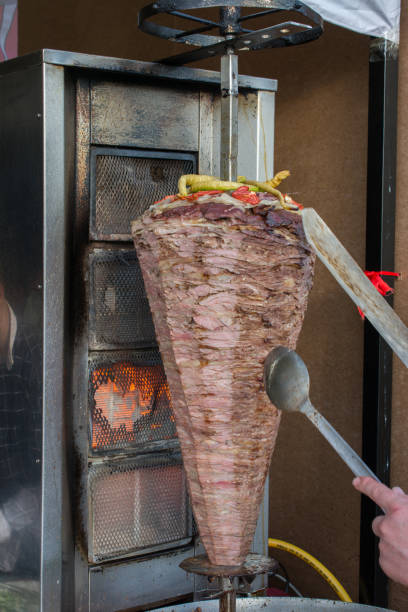 istock Traditional Turkish Doner Kebab grill 888826042