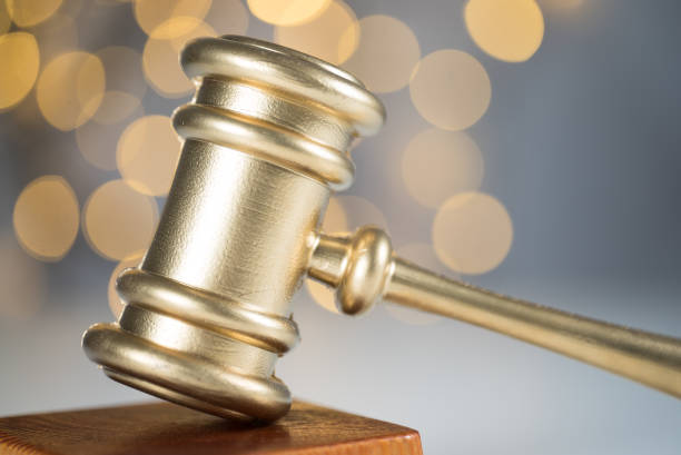 istock Law and Justice concept. Bokeh background 888833184