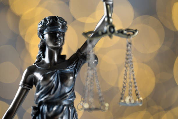 istock Law and Justice concept. Bokeh background 888833612
