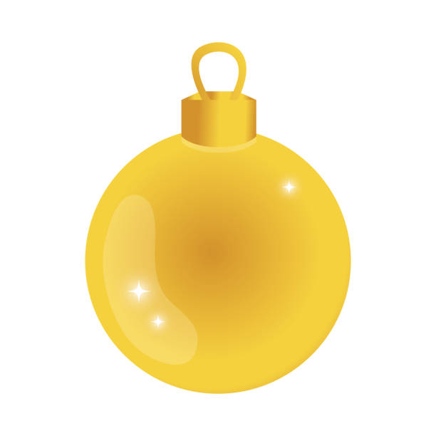 istock gold circle ball decoration to christmas design 888847160
