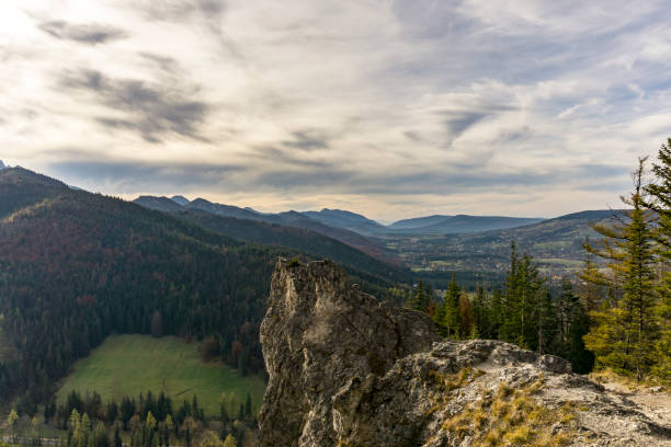 istock Autumn view from Nosal . Tatra Mountains. 888849230