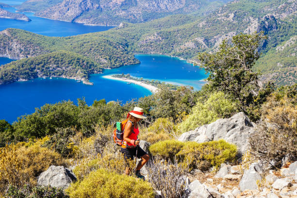 istock Walk on the way to antique Lycia. 888856512