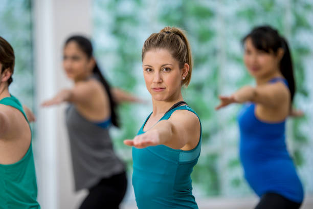 istock Women Doing Yoga 888861448