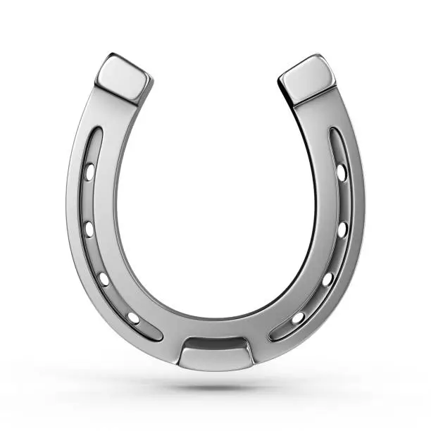 horseshoe isolated on the white background