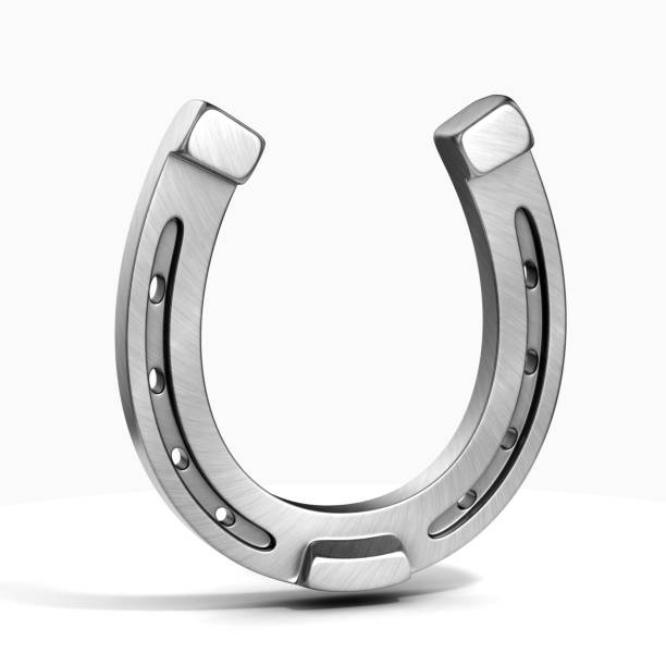 istock horseshoe isolated on the white background 888888698