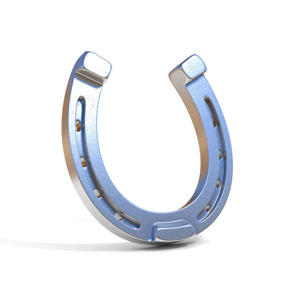 istock horseshoe isolated on the white background 3d illustration 888888812