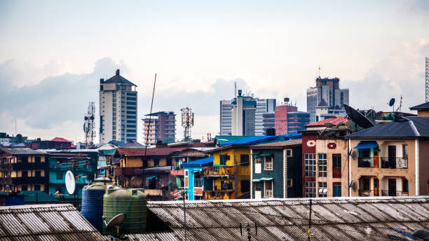 istock African city - Lagos, Nigeria 888888884