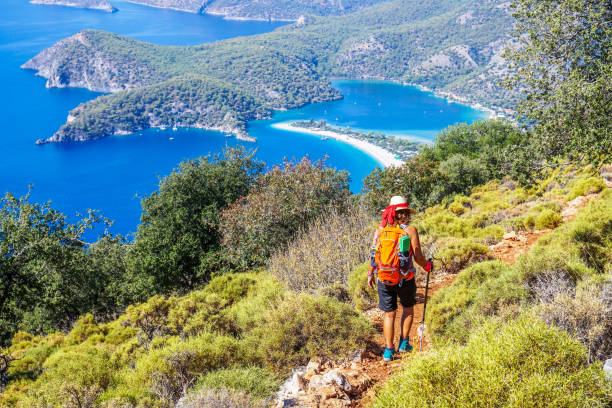 istock Walk on the way to antique Lycia. 888892126