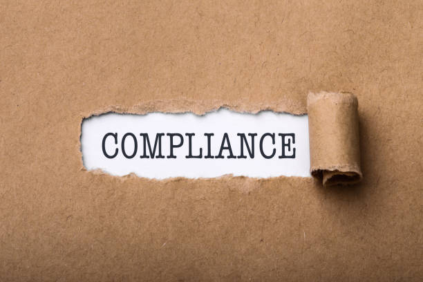 istock Paper Tear With Word Compliance 888892284