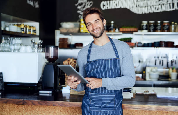 istock Managing a successful small business with smart apps 888892496