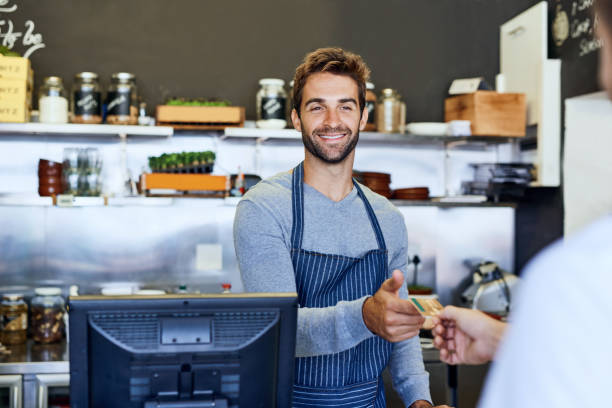 istock His smile keeps customers in the store 888892518