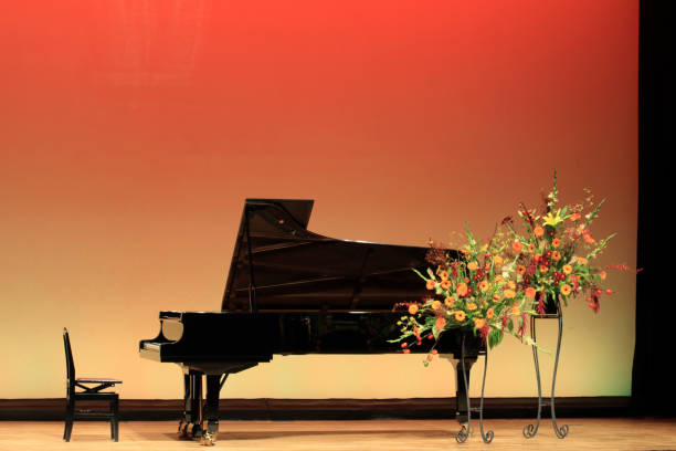 istock grand piano on the stage 888892972