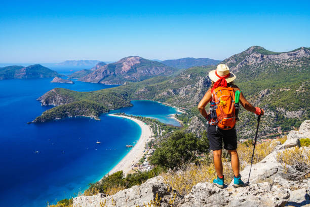 istock Walk on the way to antique Lycia. 888899966