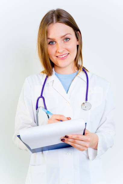 istock Female pediatrician at her office 888900324