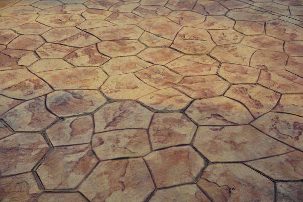 istock Texture of the old asphalt crosswalk cracked 888907694