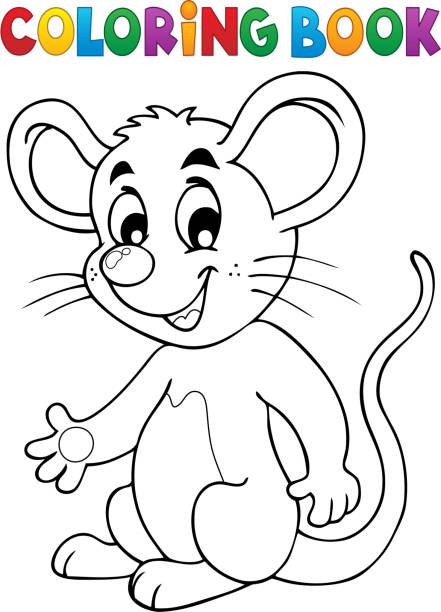 1,149 Coloring Book Coloring Page Mouse Illustrations & Clip Art - iStock