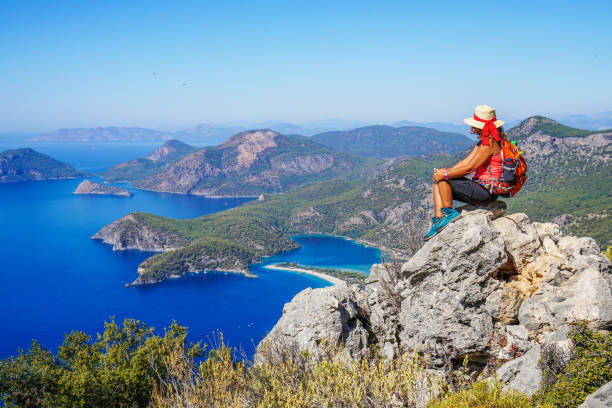 istock Walk on the way to antique Lycia. 888920568