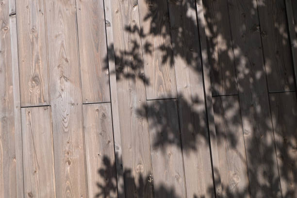 istock Brown wooden texture and background. 888920672