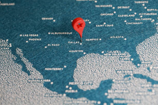 istock travel felt painted map in north america 888936284