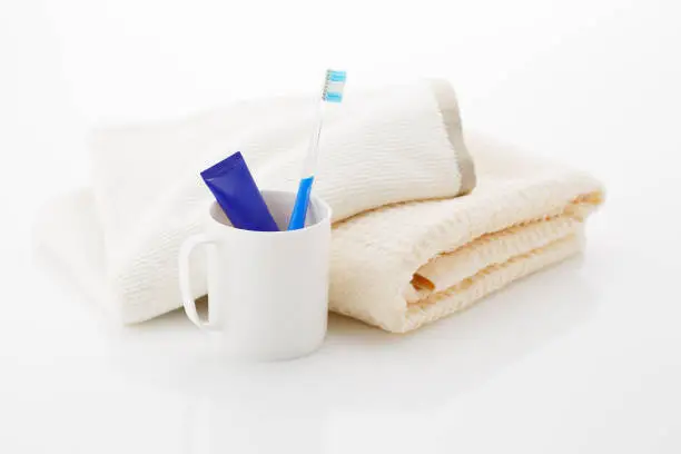 Clean towels and washbowl tools