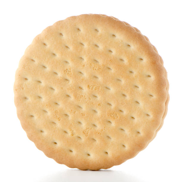 istock Sandwich biscuits with chocolate filling 888954022