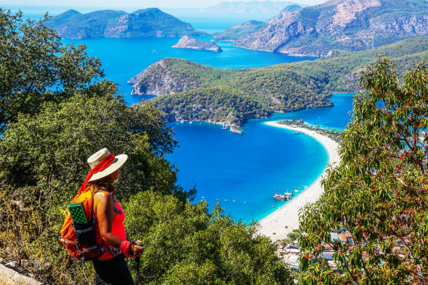 istock Walk on the way to antique Lycia. 888954764