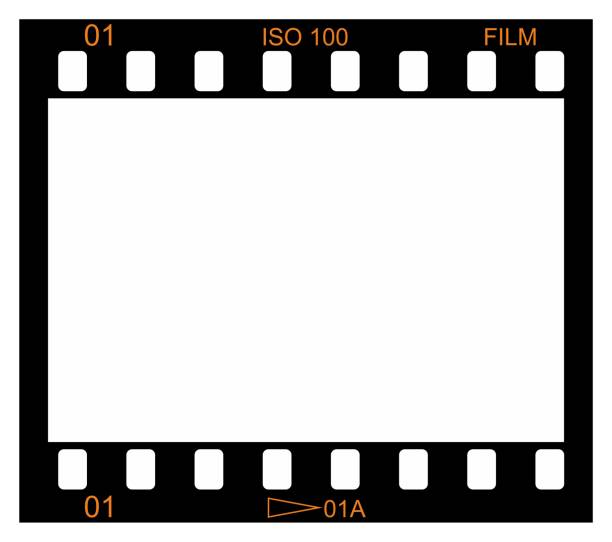 한 프레임 - horizontal picture frame empty white background stock illustrations