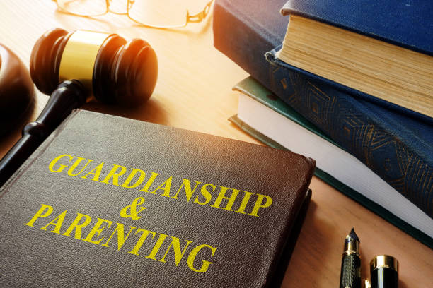 istock Book about Guardianship & Parenting on a table. 888977146
