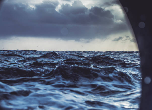 istock Out in a rough North Sea 888982410