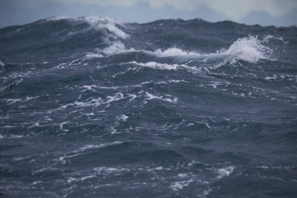 istock Out in a rough North Sea 888982508