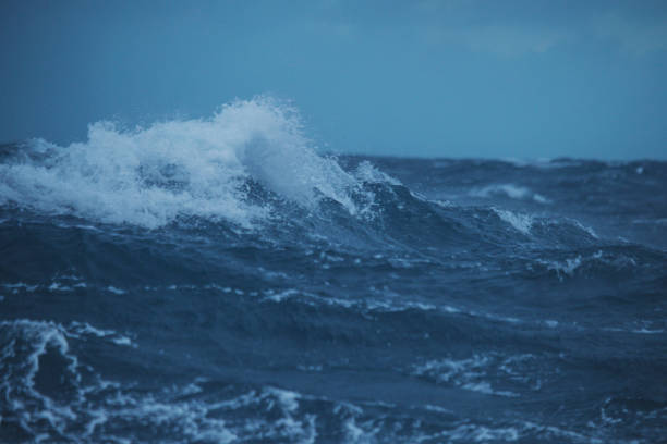 istock Out in a rough North Sea 888982524