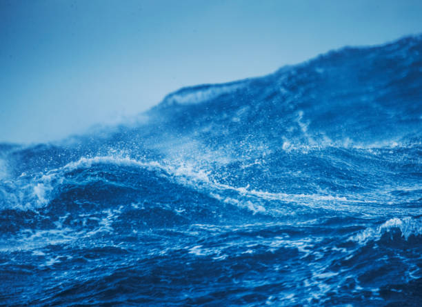 istock Out in a rough North Sea 888983322