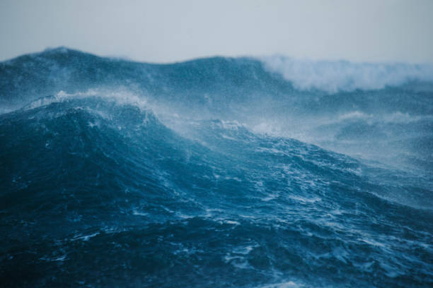 istock Out in a rough North Sea 888985570