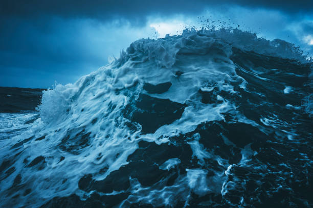 istock Out in a rough North Sea 888988868