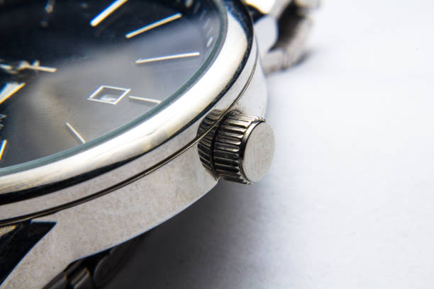 istock Wrist Watch Silver Metal 888991066
