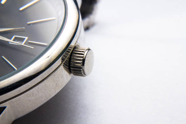 istock Wrist Watch Silver Metal 888991258