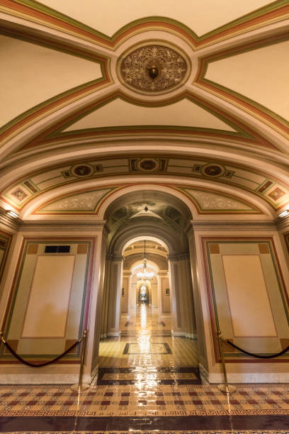 istock U.S. Capitol Building Senate Corridor in Washington, DC 888994518