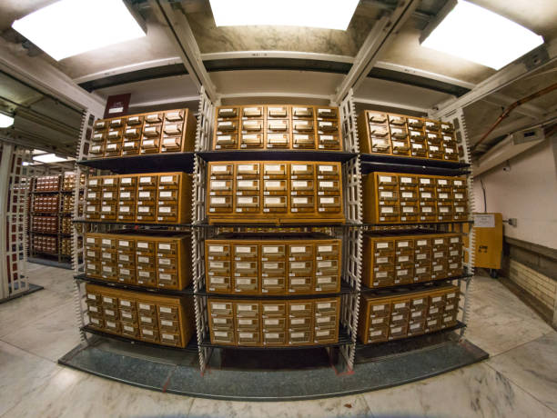 istock U.S. Library of Congress Card Catalog in Washington, DC 889000182