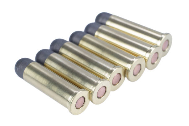 istock The .38 Special handgun cartridge isolated on white 889055688