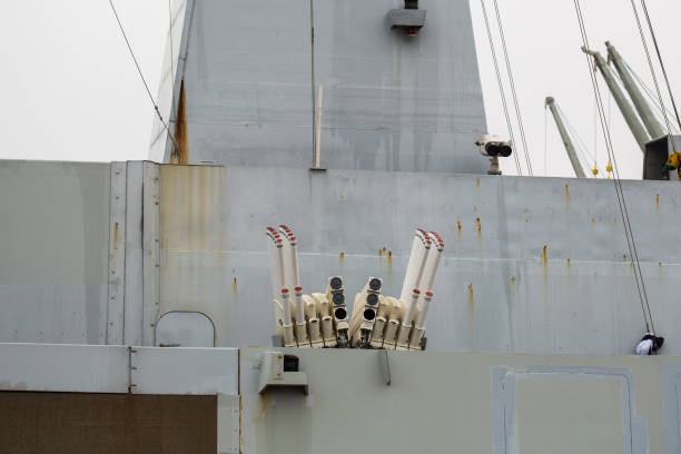 istock combat systems of military ship 889058838